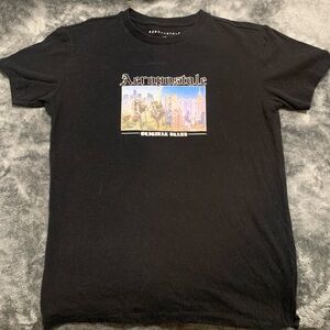 Black Aeropostale shirt in the size extra small